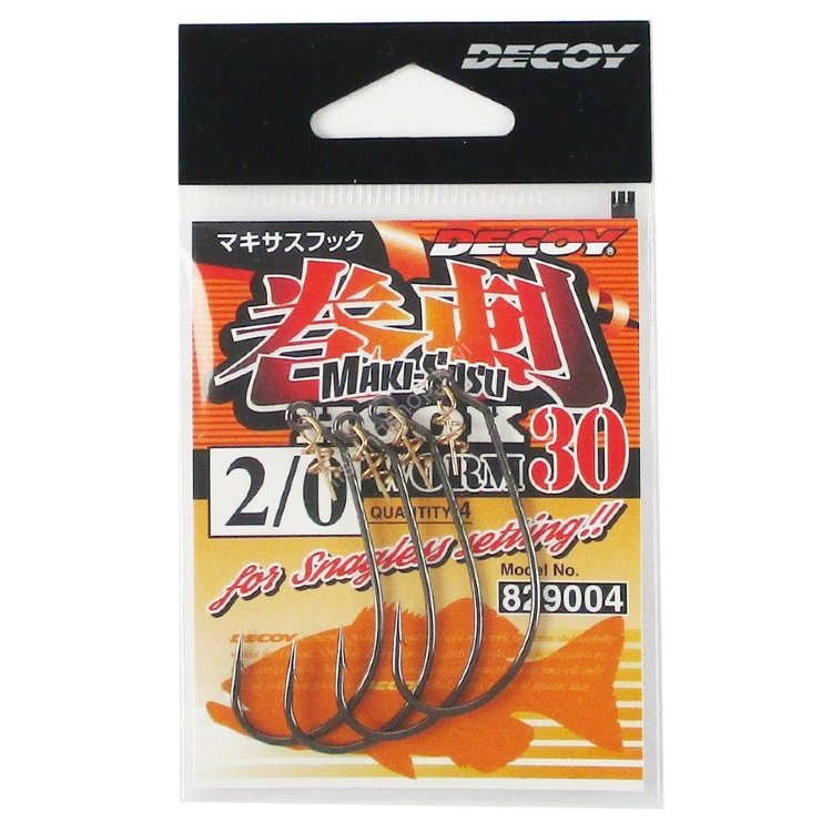 DECOY Makisasu Hook Worm 30 2 / 0