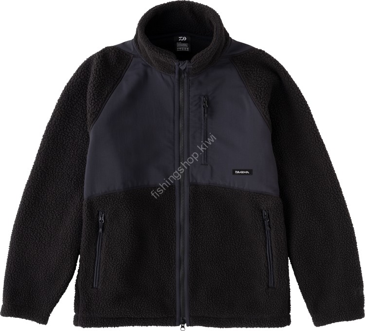 DAIWA DJ-3123 Retro Fleece Jacket (Black) XL