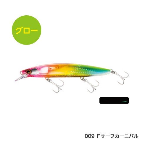 SHIMANO XF-313T Nessa Hirame Minnow 135F Flash Boost # 009 F Surf Carnival