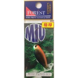 FOREST Miu Native Series 7.0g #03 Green Orange Berry,