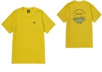 DAIWA DE-6823 Graphic T-shirt Sunrise (Smoke Yellow) XL