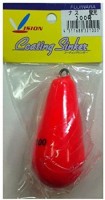 FUJIWARA Fluorescent Vinyl Eggplant Sinker 100g