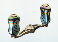 FISH ARROW x LIVRE Fire Aurora 68 Fino Shimano (Left) #Titanium