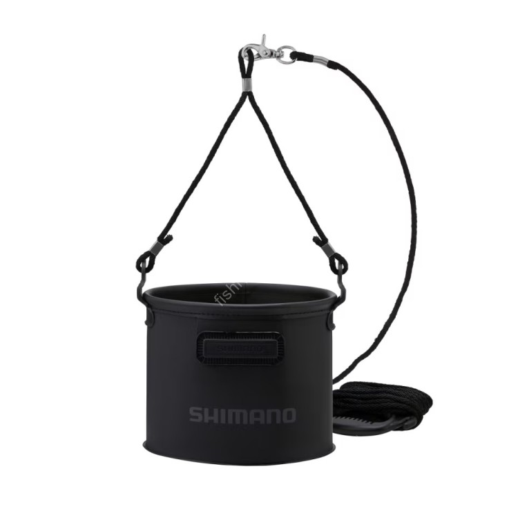 SHIMANO BK-053Q Water Bucket [Real Black] 19cm