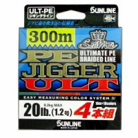 SUNLINE SaltiMate PE Jigger ULT 4-Honkumi [10m x 10colors] 300m #1.2 (20lb)