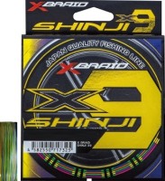 YGK XBraid Shinji X9 HP [1m x 5colors] 300m #2.5 (47.3lbs)