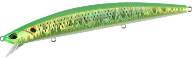 DUO Tide Minnow Sprat 140SF #CPA3512 Inakko Lime Chart