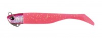 DUO Beach Walker Haul Shad Set 31g 4" AOA0168 Pink Sardine RB / Bubble Gum Pink G