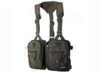 LITTLE PRESENTS V-23 Strap Vest Light #Olive