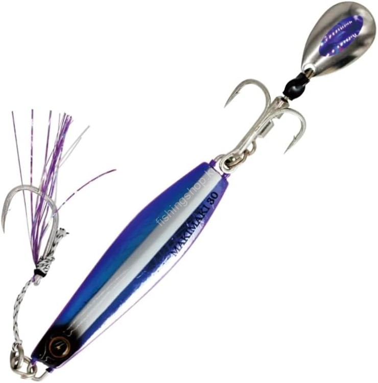 HAYABUSA FS417 Kanta N-maki Jig Jack Eye Makimaki 60 #19 Kibina Glow Henko Purple