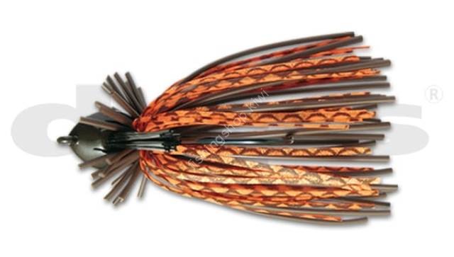 DEPS Violator Jig 3/8oz #12 Brown/Scale Orange