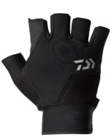DAIWA DG-7824W All Round Cold Protection Gloves 5 Pieces Cut (Black) M