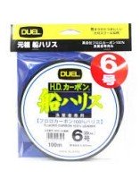 DUEL H.D.Carbon Fune Leader [Clear] 100m #6 (22lb)