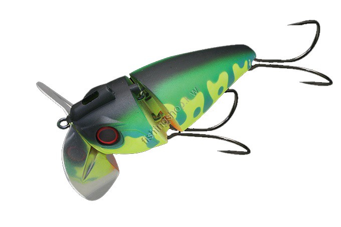 JACKALL Hige Dancer MATT CHART / GREEN DRIP