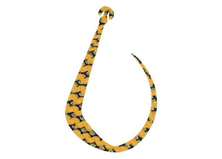MATSUOKA SPECIAL Are 120 #Zebra Orange Gold Glitter