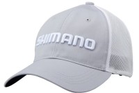 SHIMANO CA-008V Twill Mesh Cap Light Gray S