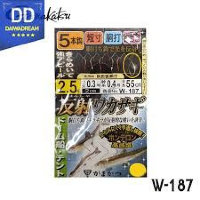 Gamakatsu HANSHA (Reflection) WAKASAGI (Smelt) 5 pcs SHIKAKE W187 2.5-0.3