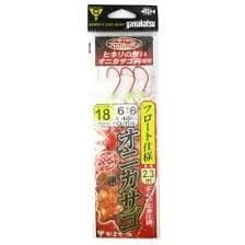 Gamakatsu ONIKASAGO (Scorpionfish) Device 3 pcs Hook Device FO105 18-6