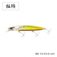 SHIMANO XF-413T Nessa Hirame Minnow 135S Flash Boost # 001 F Hirame Gold
