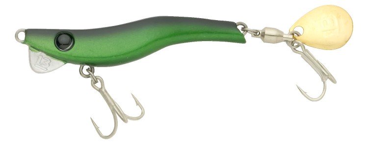 BREADEN Metalmaru 13g Single #07 Stelth Green