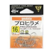 GAMAKATSU Pro Hirame [White] #16 (15pcs)