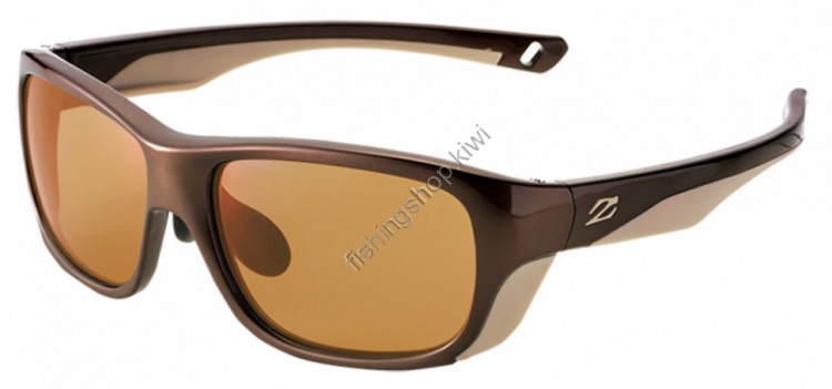 ZEAL OPTICS F-1689 RECA BROWN / LATTE LUSTER ORANGE