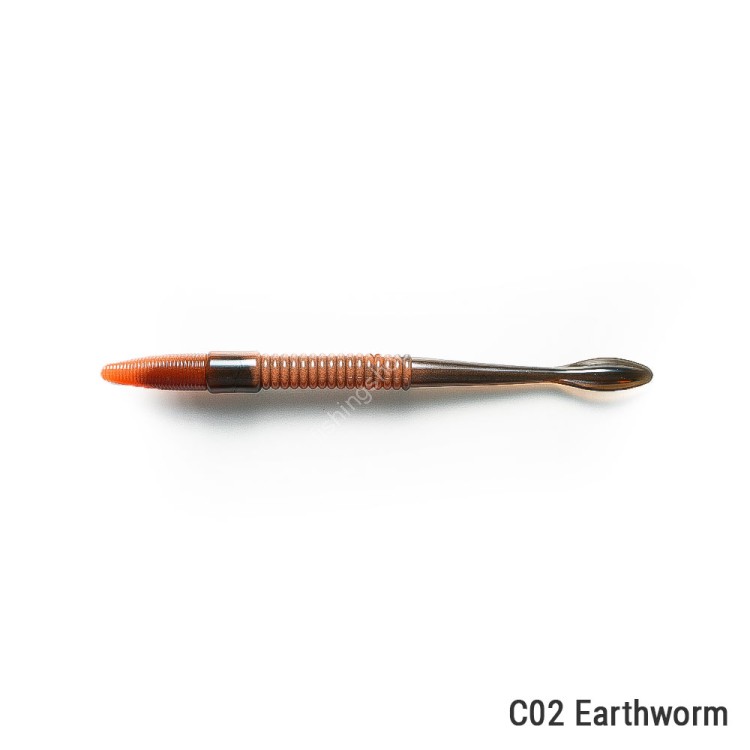 NIKKO 672 Shakey Worm 6'' #C02 Earthworm