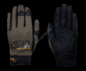 NORIES Casting Gloves NS-03 (Full Finger) [Brown] M