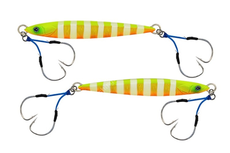 JACKALL Bumbles Jig Short 180g Sakura Trout Special #G-0903 Chart Glow Stripe