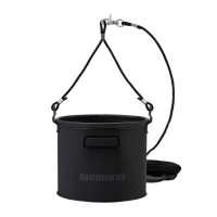 SHIMANO BK-053Q Water Bucket [Real Black] 21cm