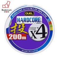 DUEL Hardcore X4 Throw [25m x Blue&Red&Green&Yellow] 200m #2 (30lb)