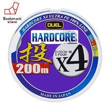 DUEL Hardcore X4 Throw [25m x Blue&Red&Green&Yellow] 200m #2 (30lb)