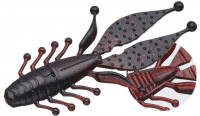 EVERGREEN Kicker Bug 3.3" Fat Baby #08  Black / Red claw
