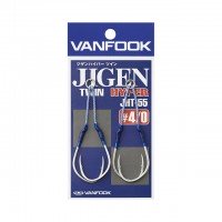 VANFOOK Jigen Hyper Twin JHT-55 [Silver] #7/0 (2pcs)