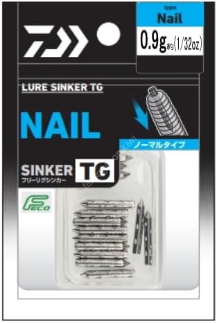 DAIWA Lure Sinker TG Nail 3.1g (2pcs) DAIWA Lure Sinker TG Nail 3.1g (2pcs)