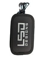 LSD Fishing Pouch S #Cordura Black/Silver Logo