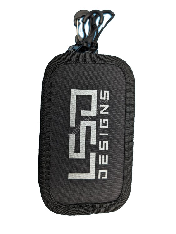 LSD Fishing Pouch S #Cordura Black/Silver Logo