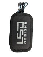 LSD Fishing Pouch S #Cordura Black/Silver Logo
