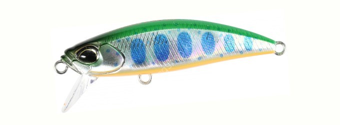 DUO SpearHead Ryuki 46S 5.0g #CAA4145 Lime Back Yamame