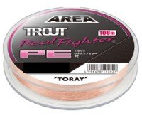 TORAY Trout Real Fighter PE [Natural Pink] 100m #0.25 (5lb)