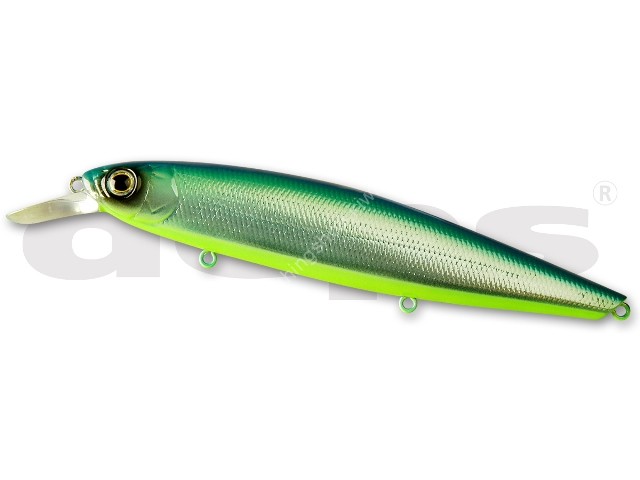 DEPS Balisong Minnow 130SP #21GM Blue Back Chart