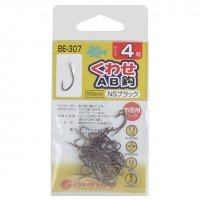 HARIMITSU AB hook BE-307 [NS Black] #3 (50pcs)