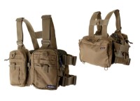 LITTLE PRESENTS V-23 Strap Vest Neo #Khaki