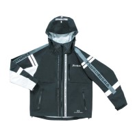 TSURI MUSHA A01505 Technical Arm 3-Layer Rain Suit [Gray] 3L