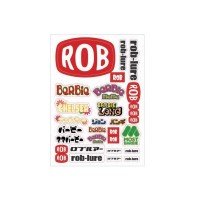ROB LURE Sticker #468 A5 Barbie 30 sides