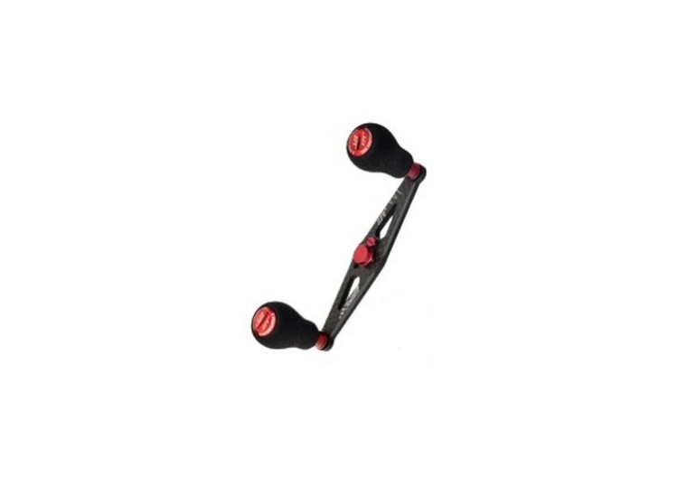 ZPI Power Game Type S Carbon Handle 92mm with Eva Knob for Daiwa #Red