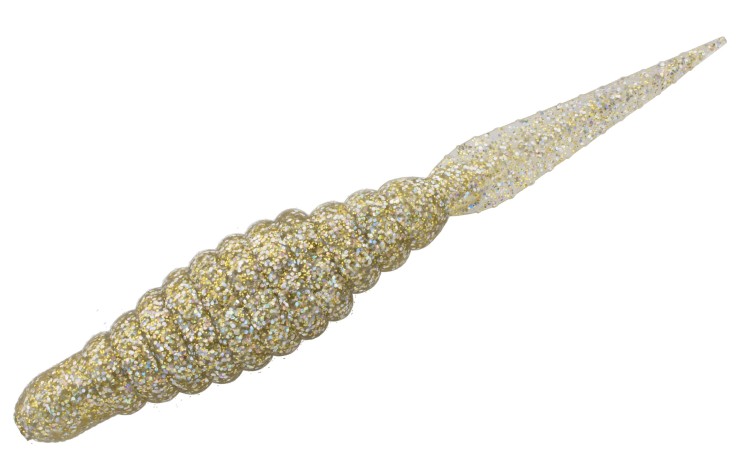 BAIT BREATH Flat Pin Tail 4.5" #S855 Champagne Gold
