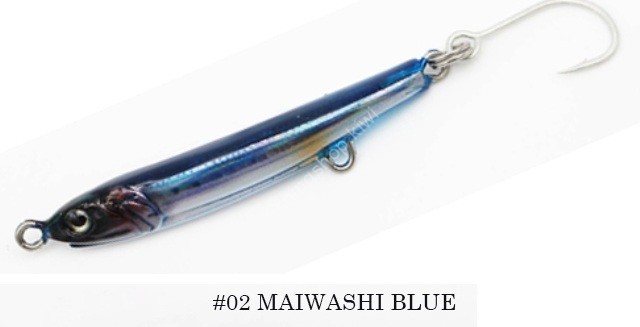 LITTLE JACK AmeZaiku JP 35mm #02 Maiwashi Blue Lures buy at