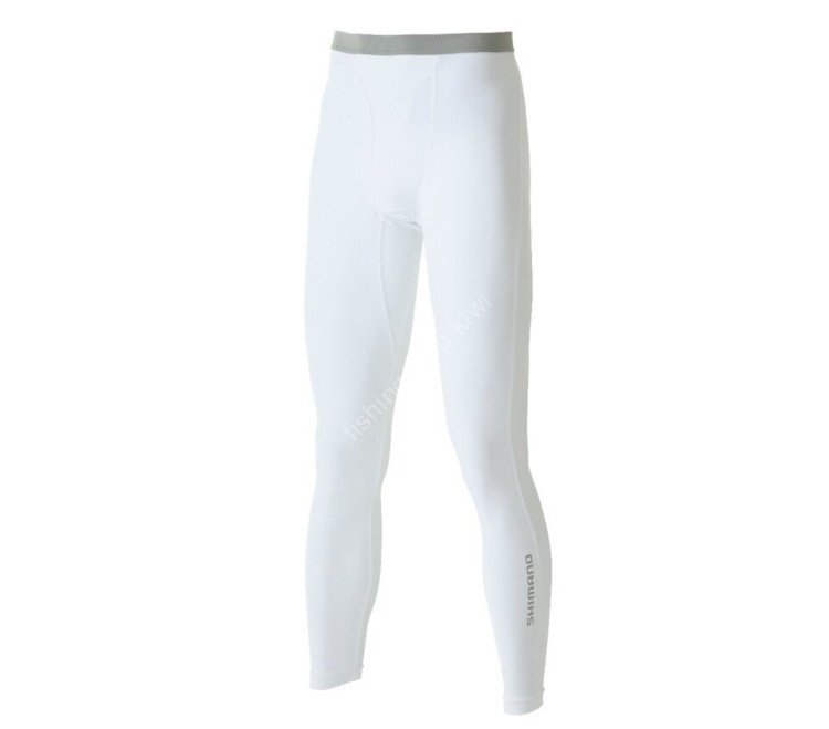 SHIMANO IN-007V Sun Protection Inner Tights White XL
