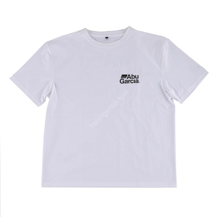 ABU GARCIA Shadow Logo Graphic T-shirt [White] XL